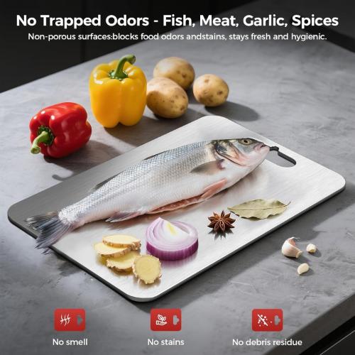 Vegetable Chopping Board | Stainless Steel Kitchen Board