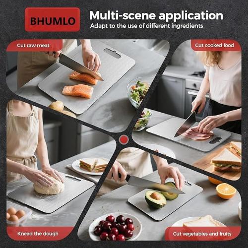 Vegetable Chopping Board | Stainless Steel Kitchen Board